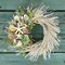 20" Coastal Driftwood Wreath - Handmade Shell Wreath for Nautical, Beach, and Coastal Home Decoration - Holiday Tree